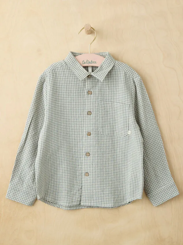Forest Collared Shirt By Rylee Cru Forest Boy Altar039d State Tops