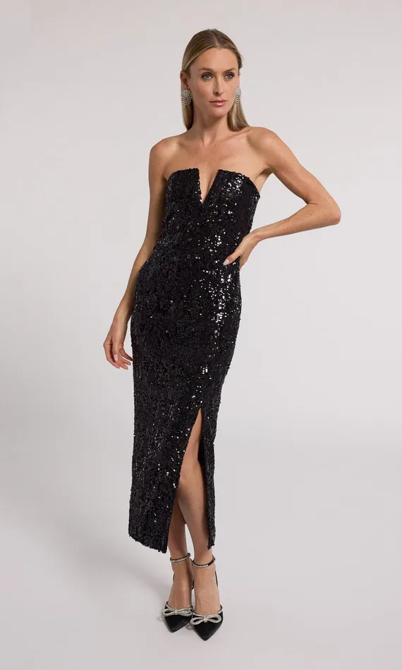Generation Love Clothing Dresses Blaine Sequin Dress Black 8211 Women