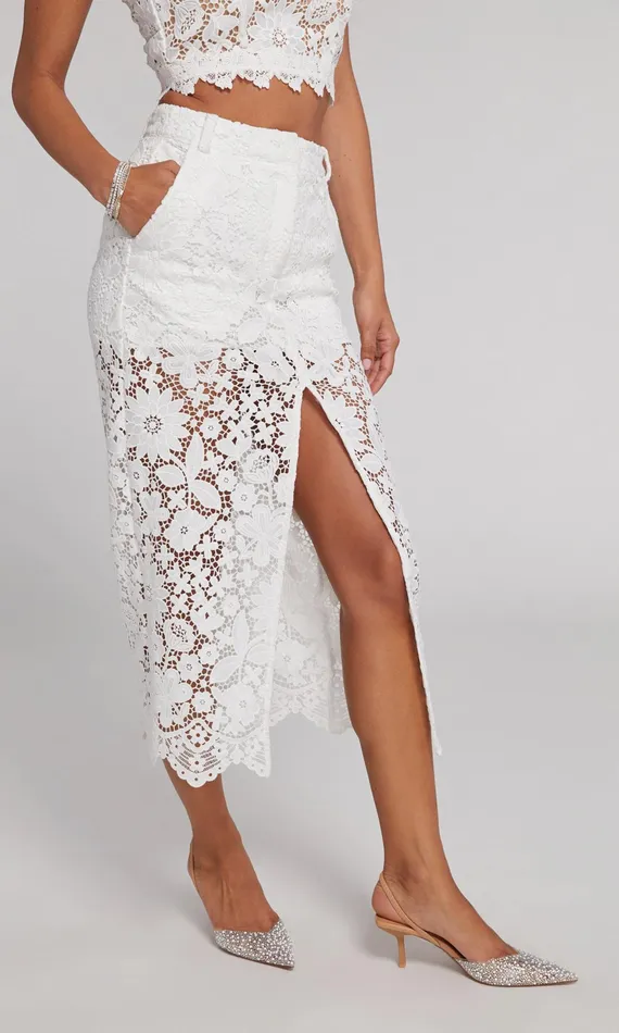 Generation Love Clothing Skirts Medina Lace Skirt White 8211 Women