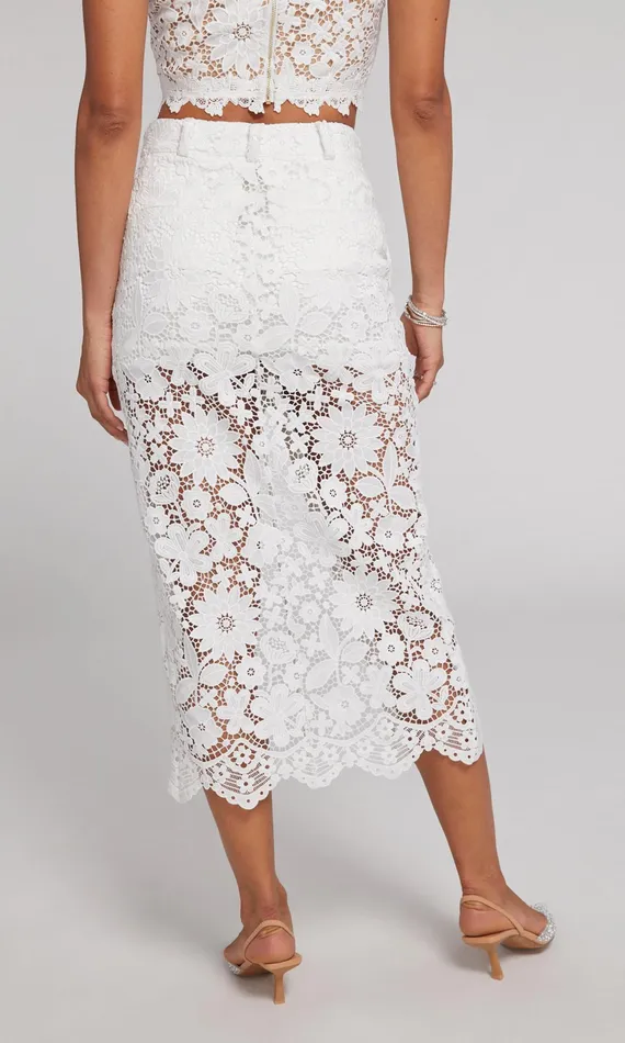 Generation Love Clothing Skirts Medina Lace Skirt White 8211 Women