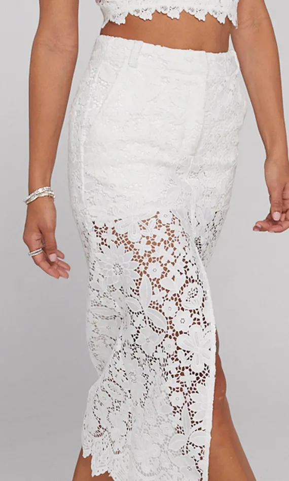 Generation Love Clothing Skirts Medina Lace Skirt White 8211 Women