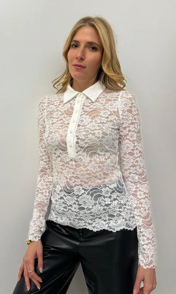 Generation Love Clothing Tops Dominique Lace Top White 8211 Women