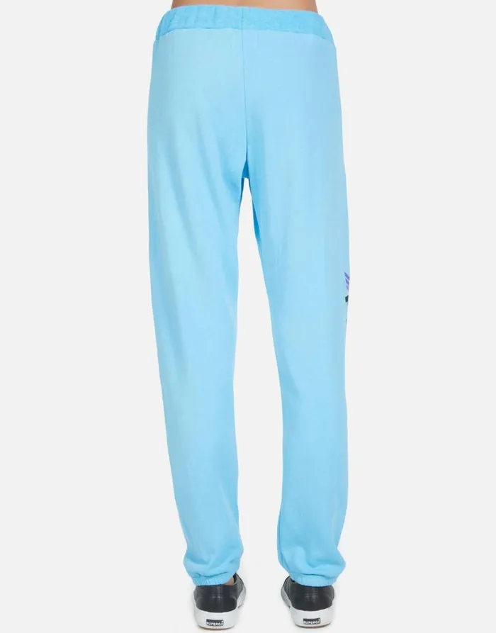 Gia Peace Arrow Cascade Blue Women Lauren Moshi Long Sweatpants