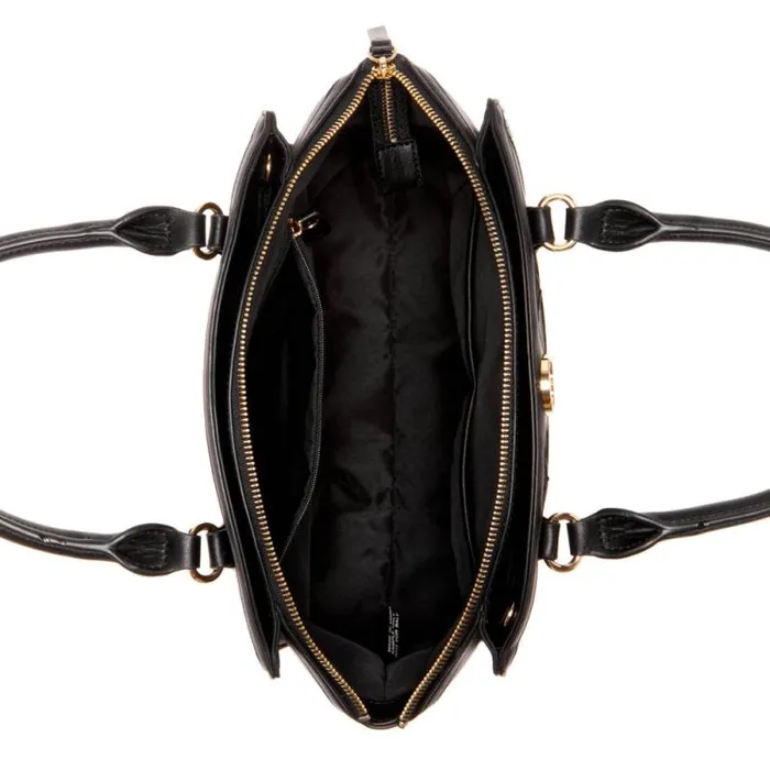 Graysen Jet Set Satchel Black Women Nine West Satchels and Shoulder Bags Graysen Jet Set Satchel Black Women Nine West Satchels and Shoulder Bags