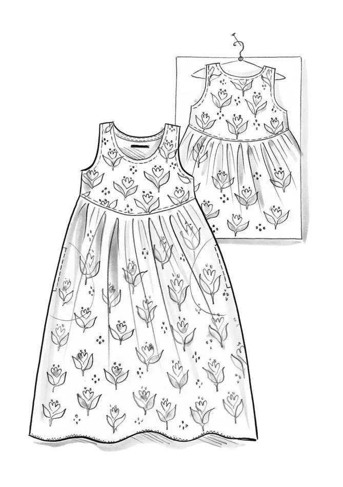 Gudrun Sjdn xD6st Woven Dress In Organic Cotton Women Dresses
