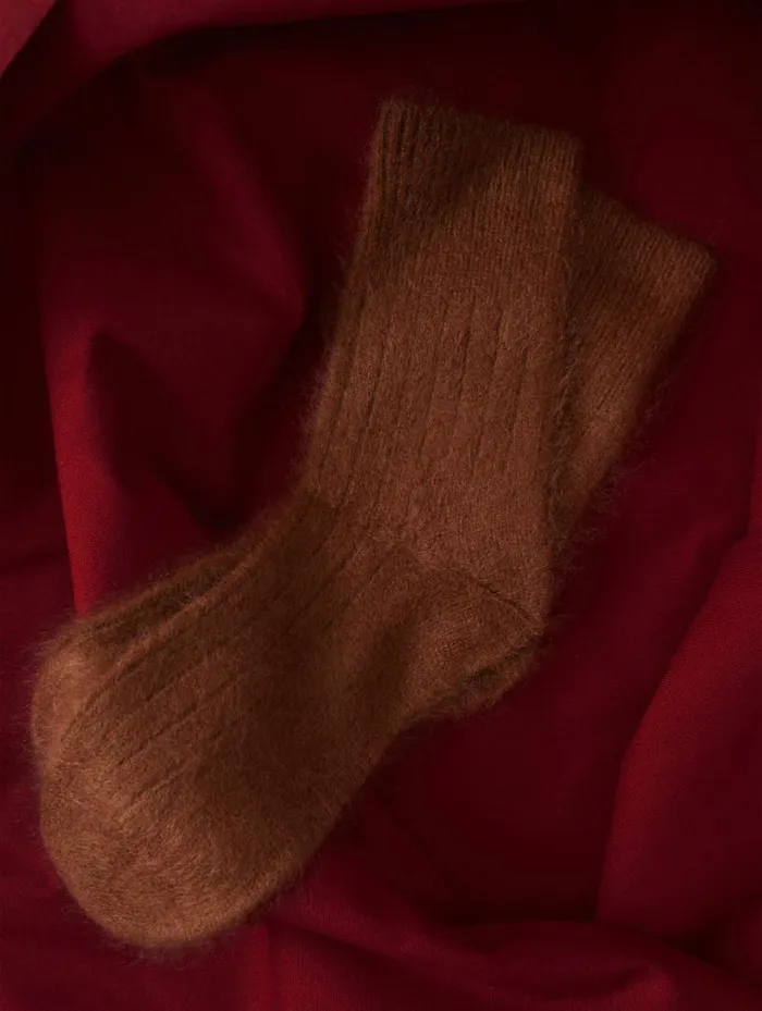 Halo Cashmere Sock Ginger Women Jigsaw Pyjamas and Loungewear