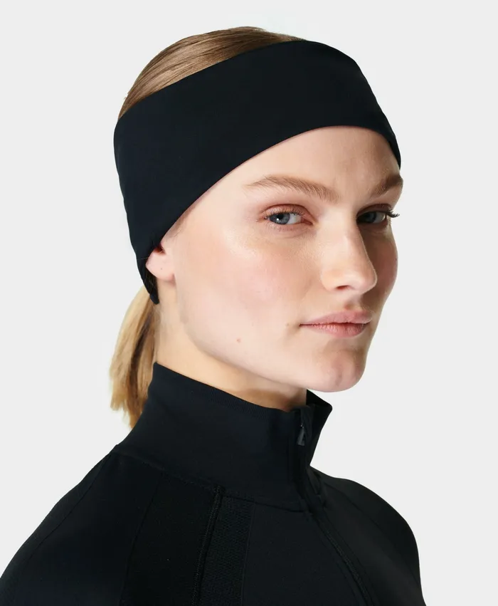 Hats Scarves Gloves Power Headband 20 Black 8211 Sweaty Betty Women