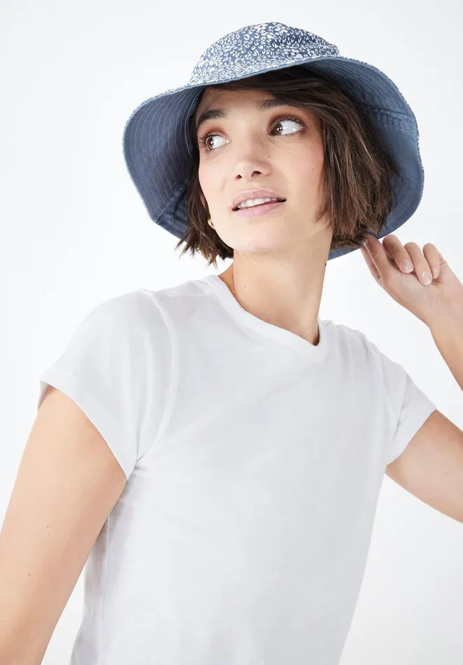 Hats Women Hush Maleah Bucket Hat Blue