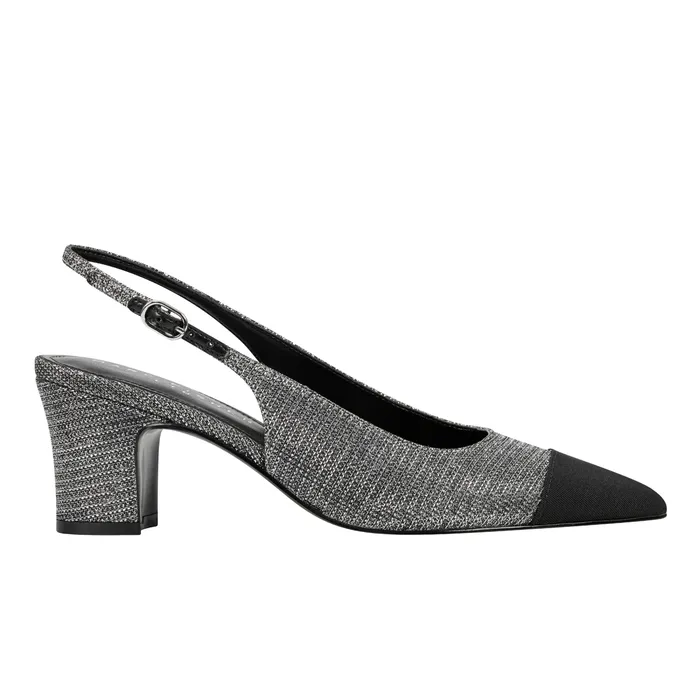 Heels and Pumps Blakeley Slingback Pump Silver Marc Fisher Women