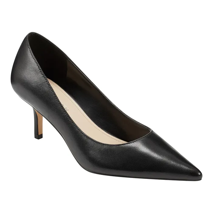 Heels and Pumps Women Alola Pump Black Leather Marc Fisher