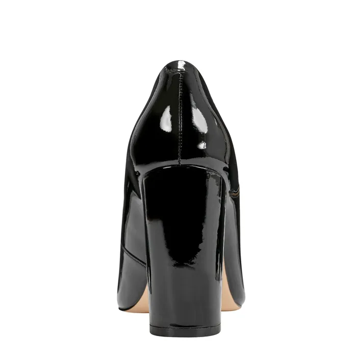 Heels and Pumps Women Marc Fisher Artie Mary Jane Pump Black Patent Leather