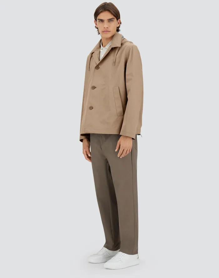 Herno 3LAYER COMPACT JACKET Dove Grey Men Parka and Jackets
