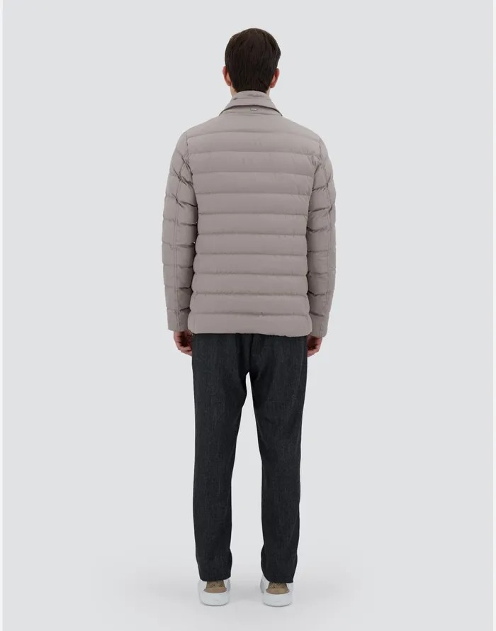 Herno BLAZER INARENDELLE Dove Grey Men Short Down Jackets