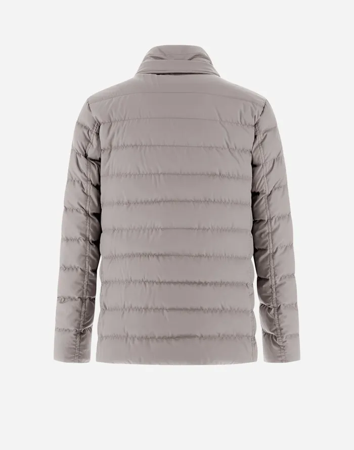 Herno BLAZER INARENDELLE Dove Grey Men Short Down Jackets