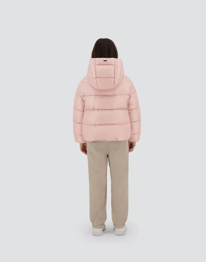 Herno CAPE IN NYLONULTRALIGHT Light Pink Kids Clothing