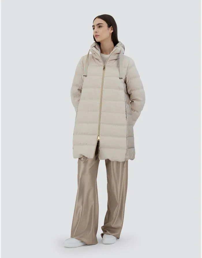 Herno JACKET IN CASHMERE SILK AND NYLON ULTRALIGHT Chantilly Women Parka and Jackets