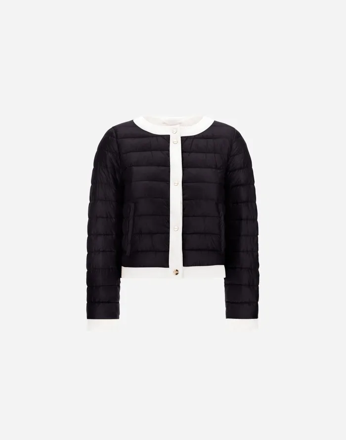 Herno JACKET IN NYLON ULTRALIGHT AND ECOAGE Black Women Parka and Jackets