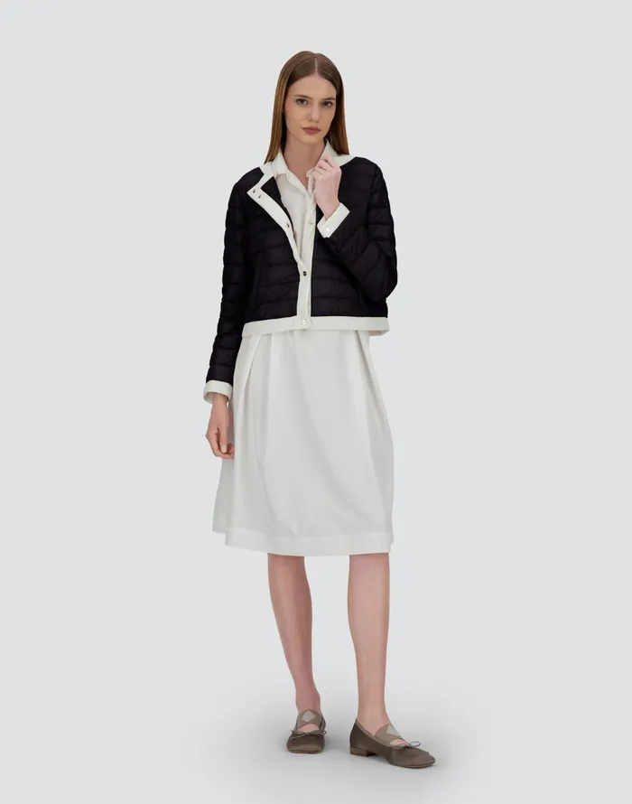 Herno JACKET IN NYLON ULTRALIGHT AND ECOAGE Black Women Parka and Jackets