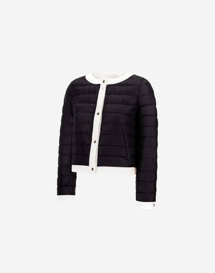 Herno JACKET IN NYLON ULTRALIGHT AND ECOAGE Black Women Parka and Jackets