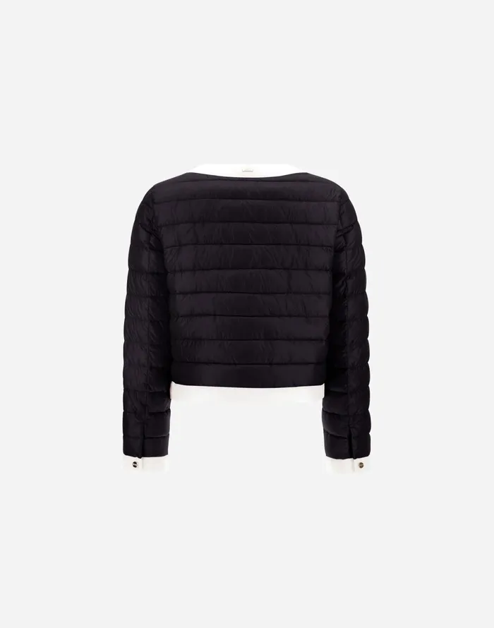 Herno JACKET IN NYLON ULTRALIGHT AND ECOAGE Black Women Parka and Jackets