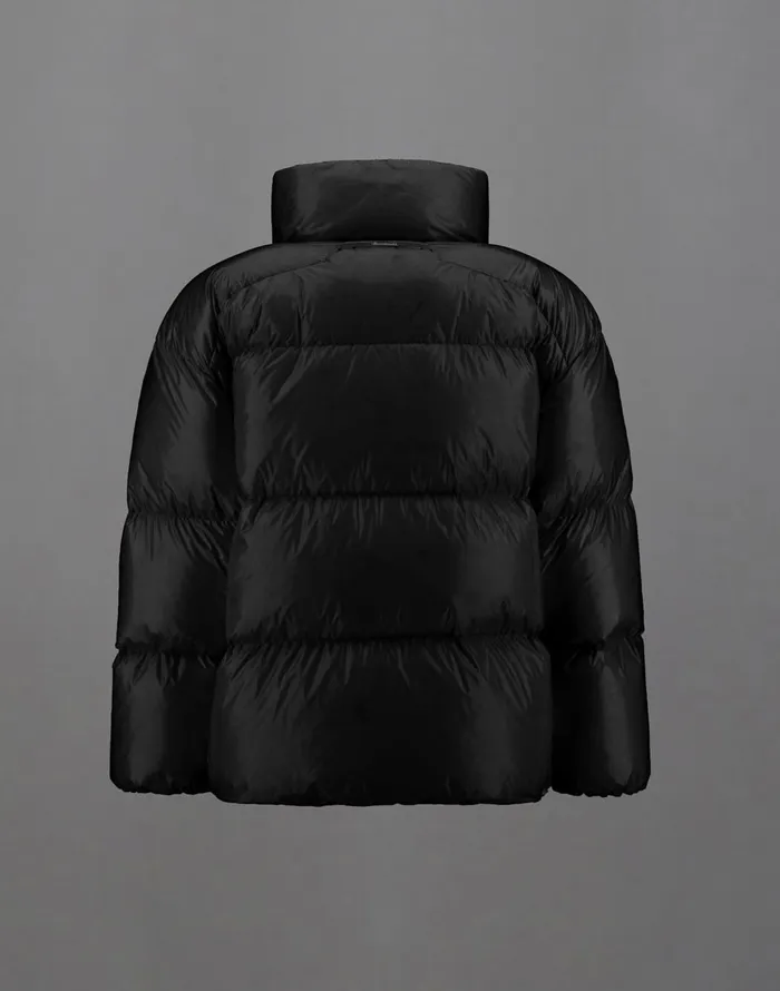 Herno LAMINAR JACKET IN 2L GLAZED RIPSTOP Black Women Laminar Down Jackets
