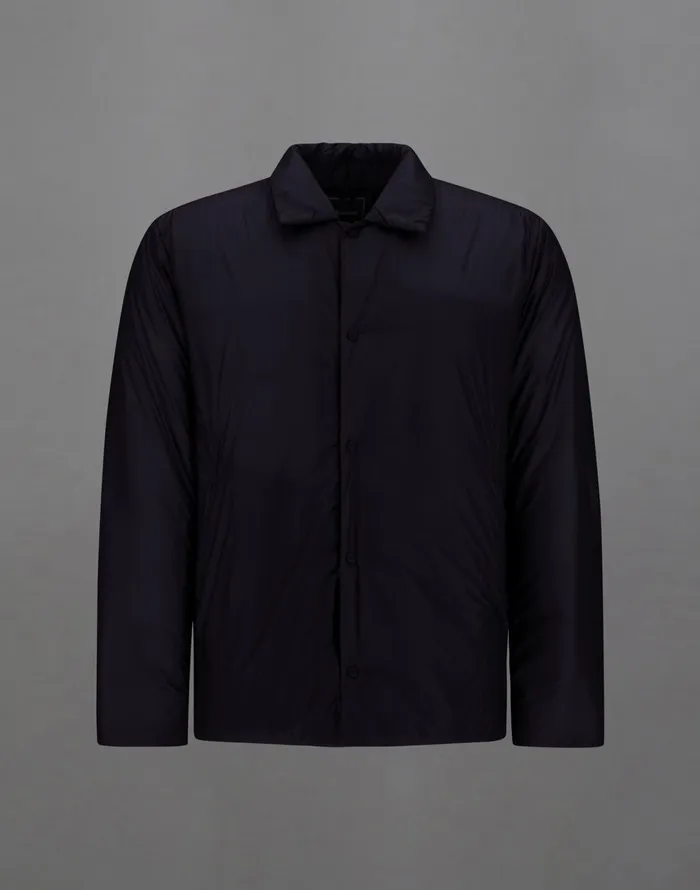 Herno LAMINAR JACKET IN TRANSLUCENT RIPSTOP Black Men Shackets