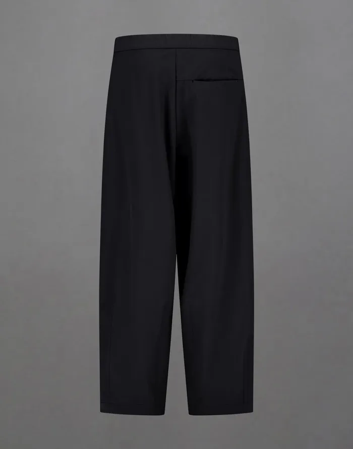 Herno LAMINAR TROUSERS IN MID SEASON NYLON Black Women Trousers