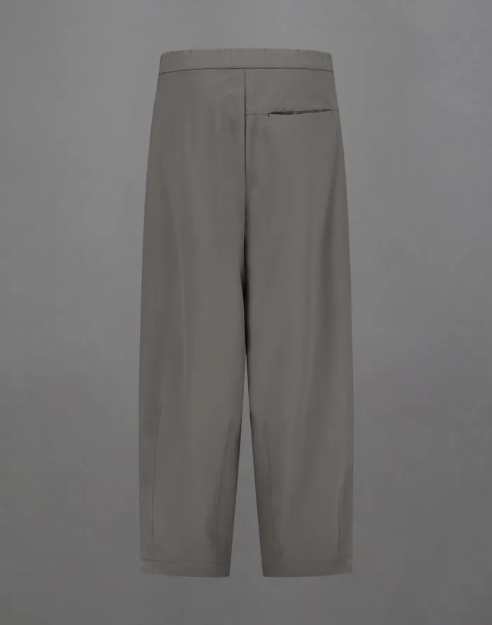 Herno LAMINAR TROUSERS IN MID SEASON NYLON Grey Women Trousers