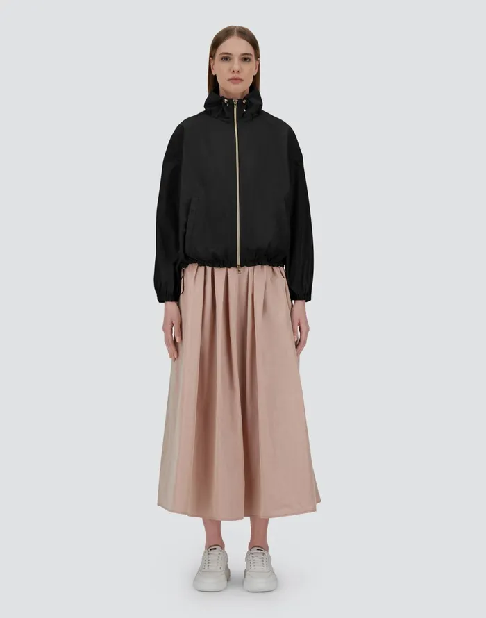 Herno NEW TECHNO TAFFETA JACKET Black Women Parka and Jackets
