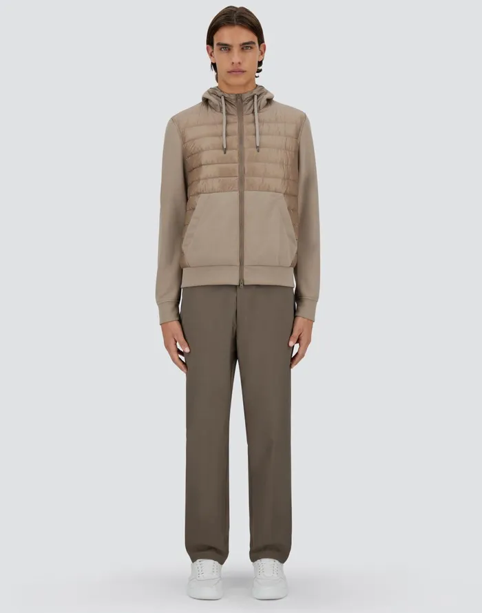 Herno NYLON ULTRALIGHT AND YOGA JACKET Dove Grey Men Parka and Jackets
