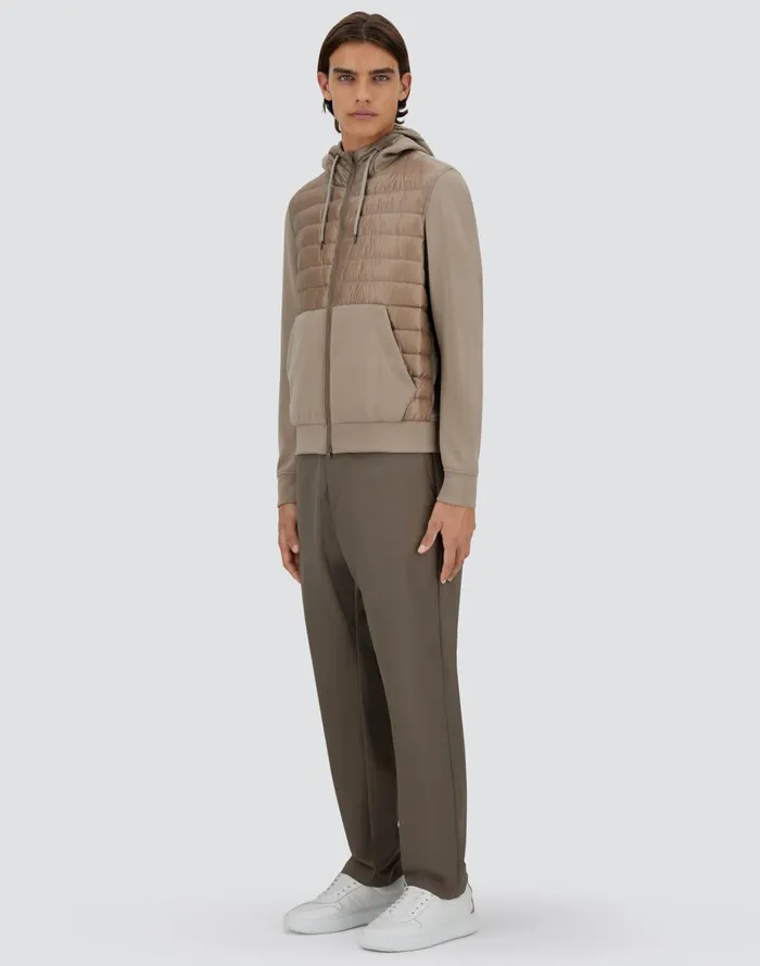 Herno NYLON ULTRALIGHT AND YOGA JACKET Dove Grey Men Parka and Jackets