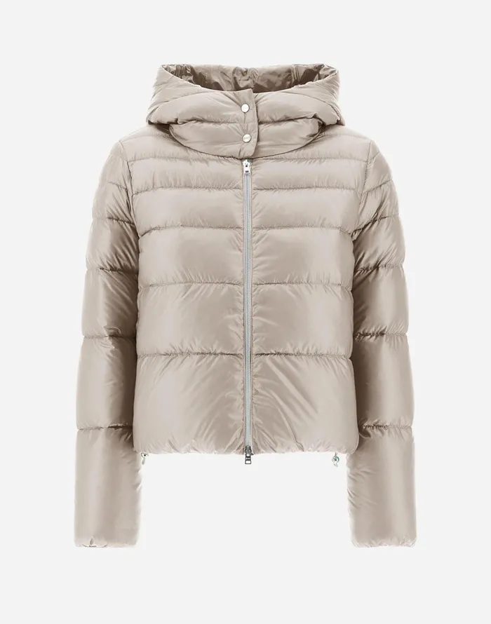 Herno RESORT BOMBER JACKET IN NYLON ULTRALIGHT Chantilly Women Bomber