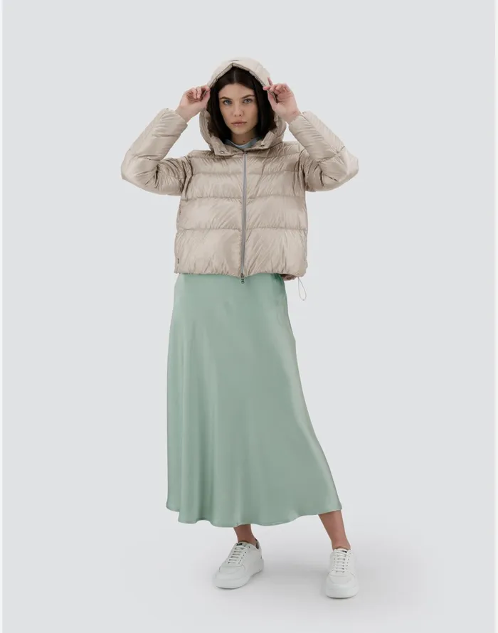 Herno RESORT BOMBER JACKET IN NYLON ULTRALIGHT Chantilly Women Bomber
