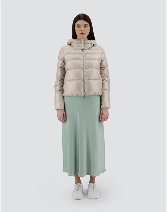 Herno RESORT BOMBER JACKET IN NYLON ULTRALIGHT Chantilly Women Bomber