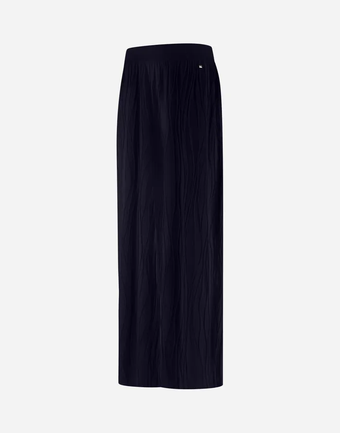 Herno RESORT TROUSERS IN FOUR SEASON Navy Blue Women Trousers