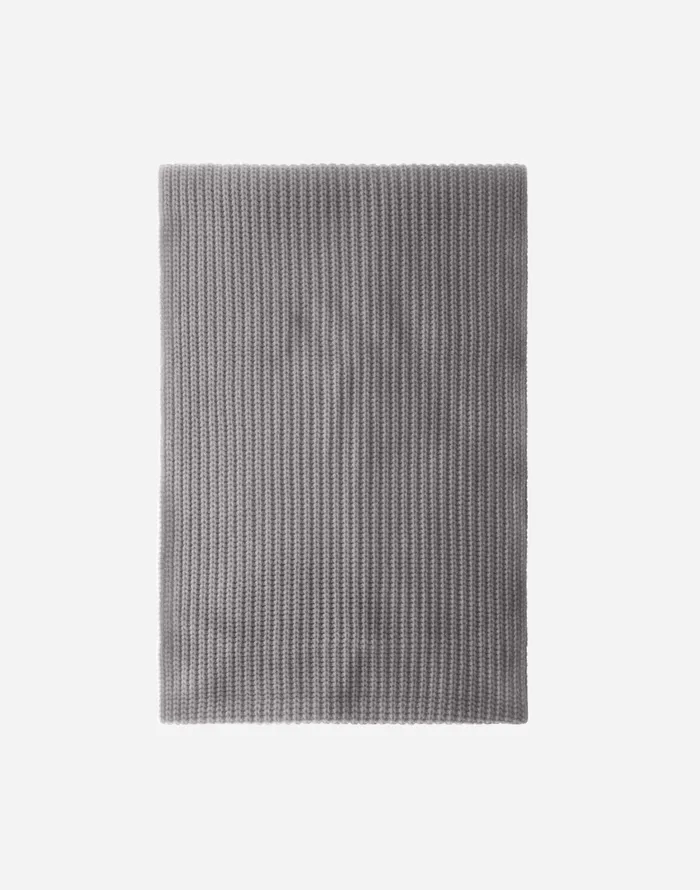 Herno SCARF IN ETERNITY CASHMERE Grey Men Scarves