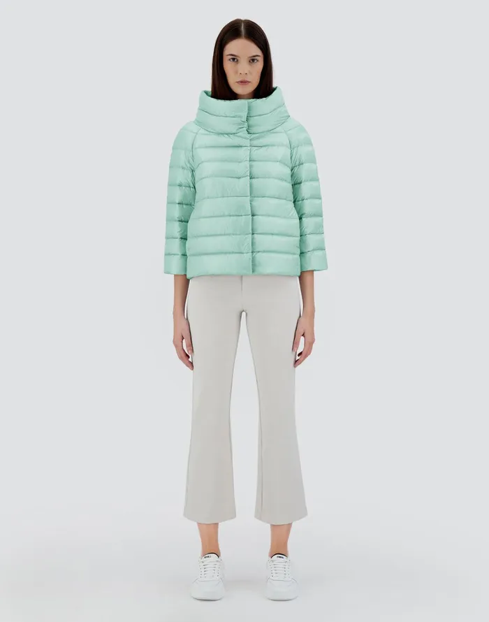 Herno SOFIA Pastel Green Women Capes