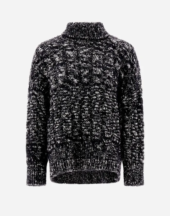 Herno SWEATER IN EMOTION Black Women Sweaters and Cardigan