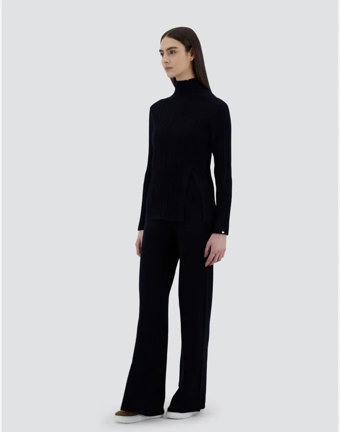 Herno SWEATER IN ENDLESS Dark Blue Women Sweaters and Cardigan