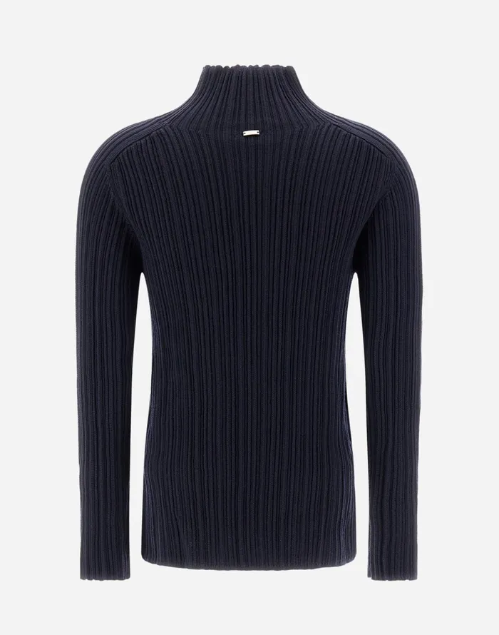 Herno SWEATER IN ENDLESS Dark Blue Women Sweaters and Cardigan