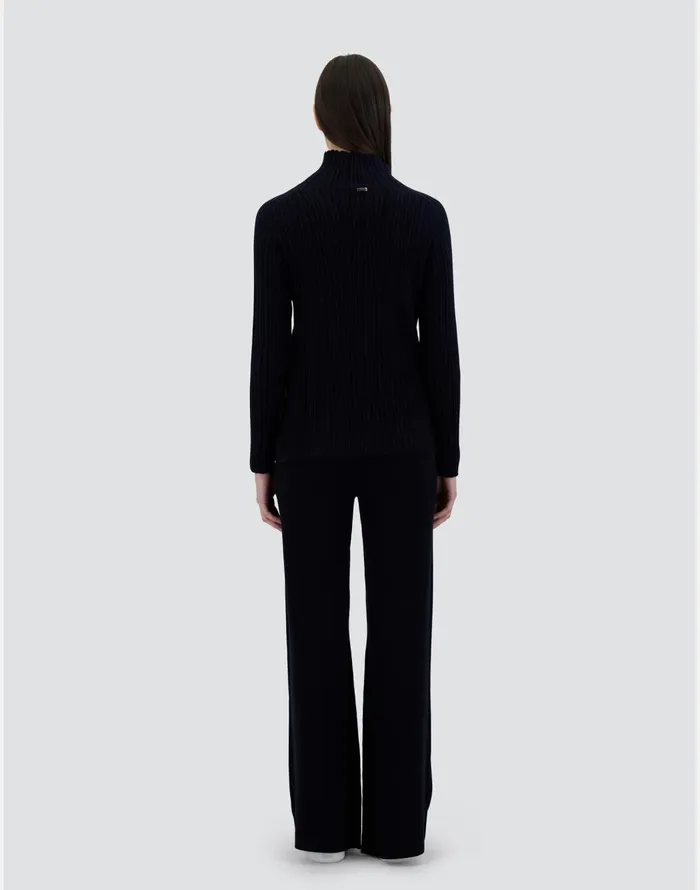 Herno SWEATER IN ENDLESS Dark Blue Women Sweaters and Cardigan