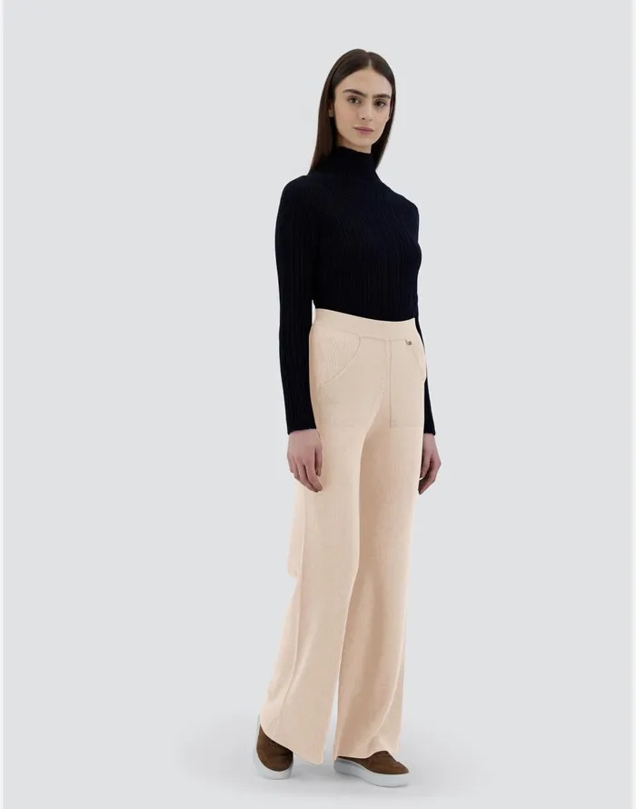 Herno TROUSERS IN ENDLESS Chantilly Women Knitwear