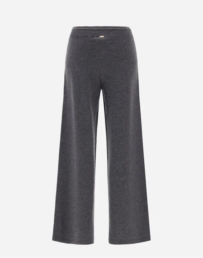 Herno TROUSERS IN ETERNITY WOOL Grey Women Knitwear