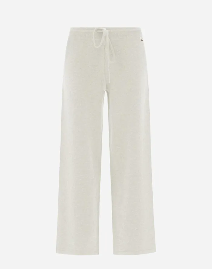 Herno TROUSERS IN ETERNITY WOOL White Women Knitwear
