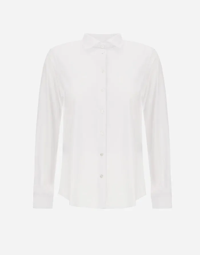 Herno WOMEN039S SHIRT MADE OF SPRING ULTRALIGHT SCUBA White Women Shirts