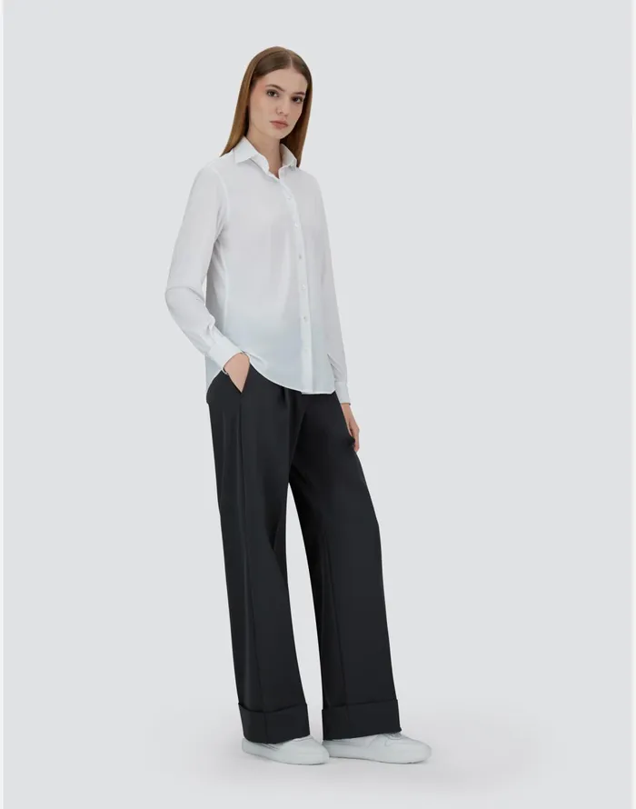 Herno WOMEN039S SHIRT MADE OF SPRING ULTRALIGHT SCUBA White Women Shirts