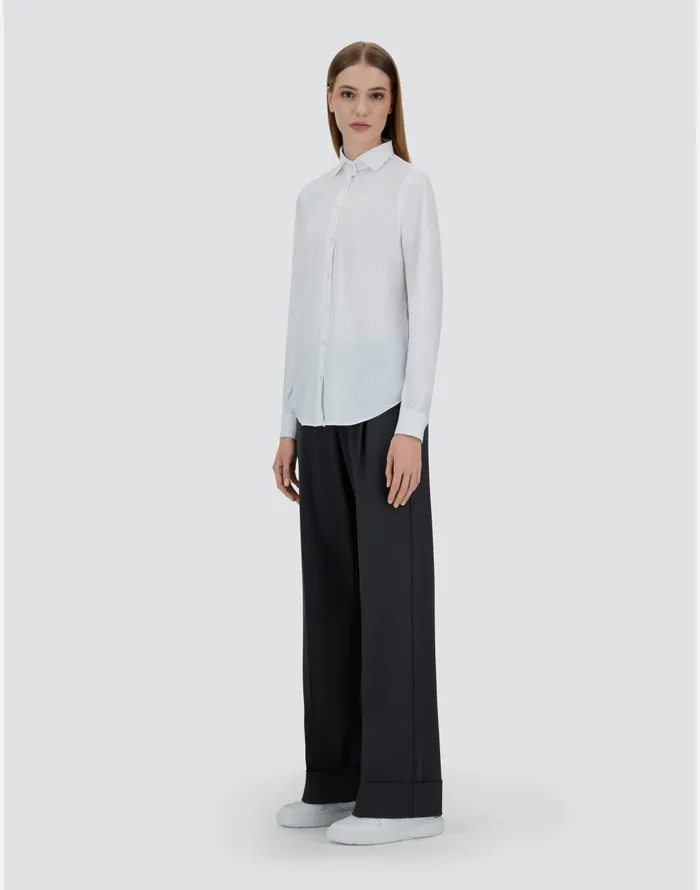 Herno WOMEN039S SHIRT MADE OF SPRING ULTRALIGHT SCUBA White Women Shirts