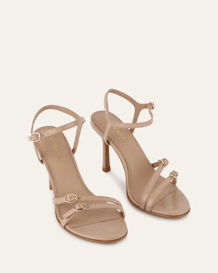 HIGH SANDALS Women jomercer Romy high heels blush leather HIGH SANDALS Women jomercer Romy high heels blush leather