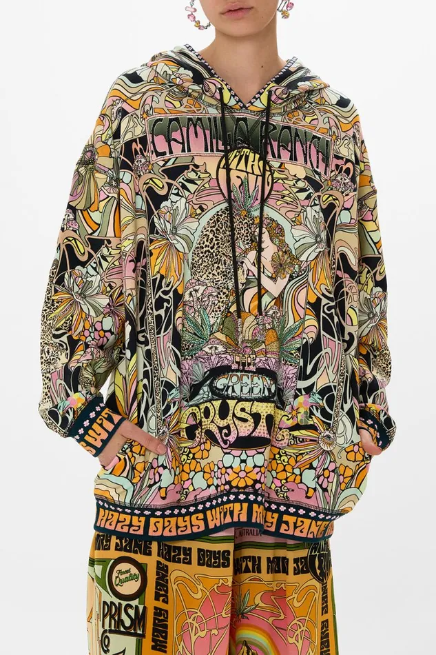 HOODY SWEATER WITH POCKETS DAY TRIPPIN Day Trippin Womens Camilla Knitwear