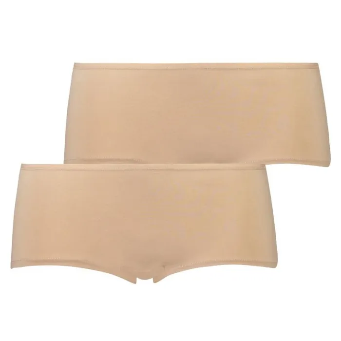 Hunkemller 2 Cotton Boxers Kim 8211 Beige Beige 8211 Women Hunkemller 2 Cotton Boxers Kim 8211 Beige Beige 8211 Women